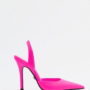 ZARA LEATHER SLING BACKS